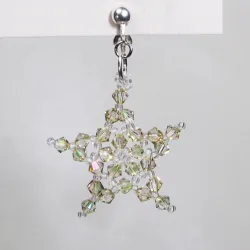 Clips  - Silver 925 - Earrings Lyra - Clips  - Silver 925 - Argent 925